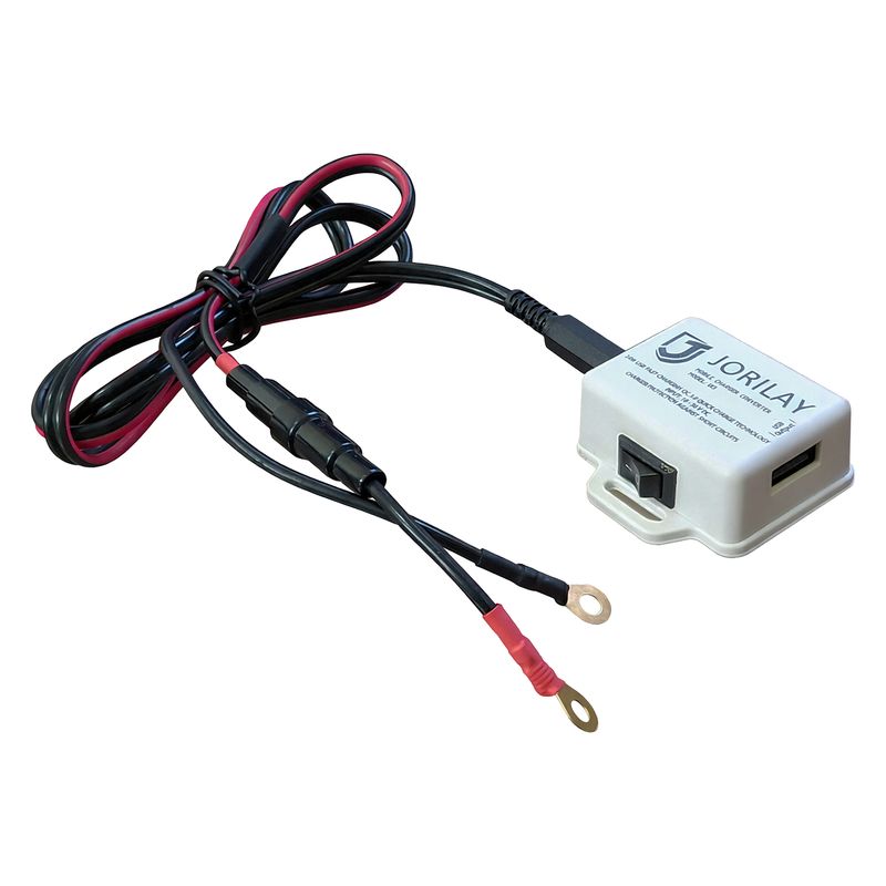 شارژر موبایل موتور سیکلت 24 وات مدل مگنتی فست شارژ کد ui3